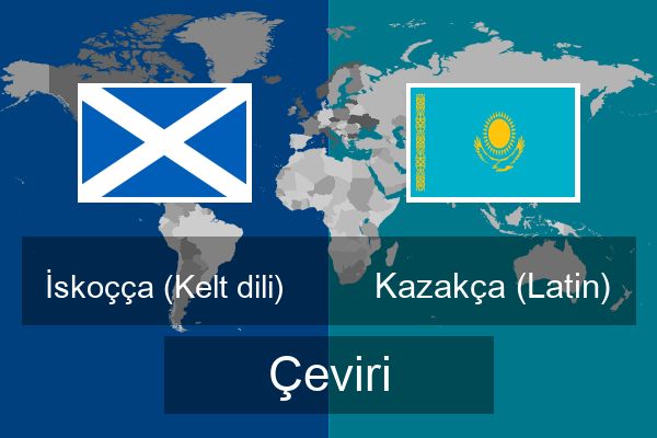  Kazakça (Latin) Çeviri