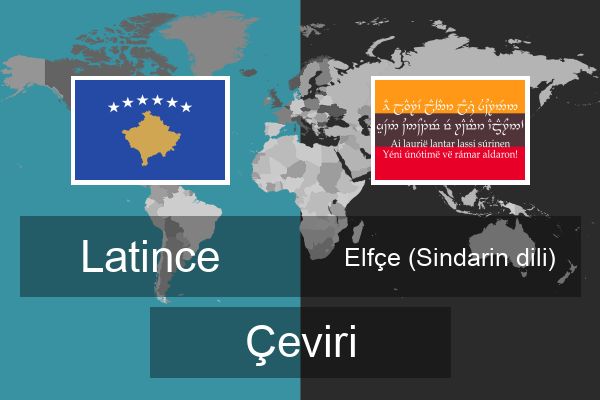  Elfçe (Sindarin dili) Çeviri