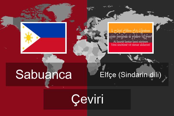  Elfçe (Sindarin dili) Çeviri