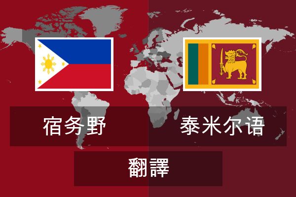  泰米尔语 翻譯