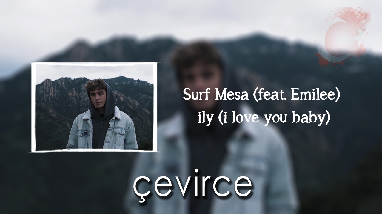 Surf Mesa – ily (i love you baby) (feat. Emilee) Şarkı Sözleri ve Türkçe Anlamları