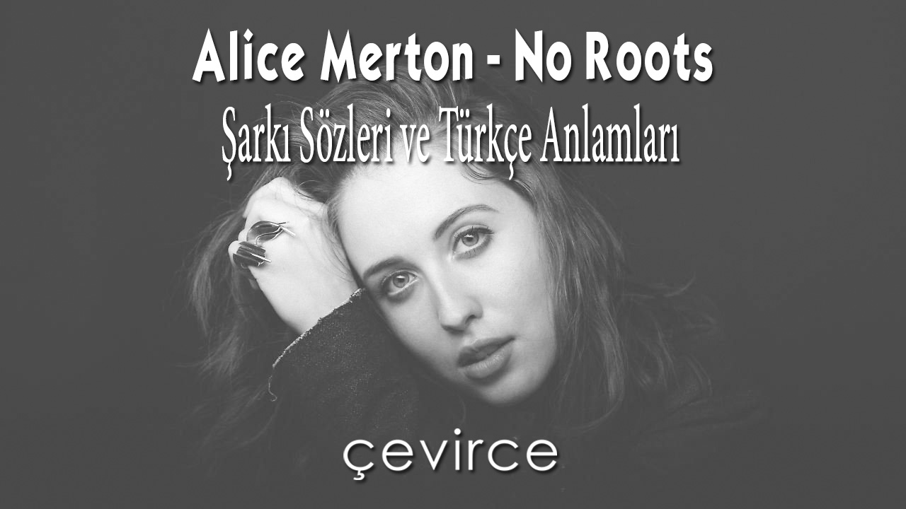 Alice Merton – No Roots Şarkı Sözleri ve Türkçe Anlamları