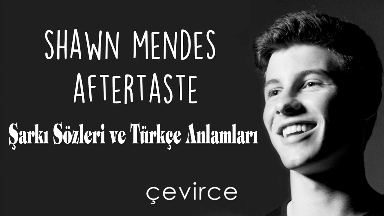 Shawn Mendes – Aftertaste Şarkı Sözleri ve Türkçe Anlamları