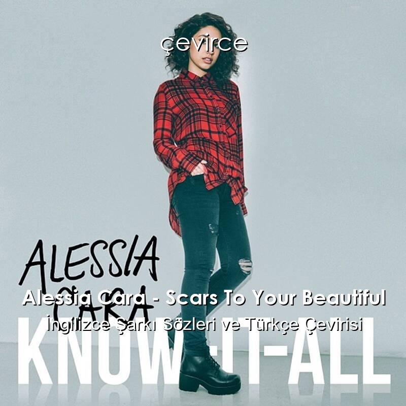 Alessia Cara – Scars To Your Beautiful İngilizce Şarkı Sözleri ve Türkçe Çevirisi