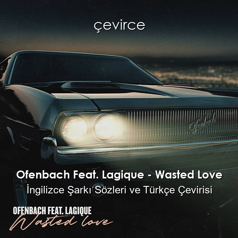 Ofenbach Feat. Lagique – Wasted Love İngilizce Sözleri Türkçe Anlamları