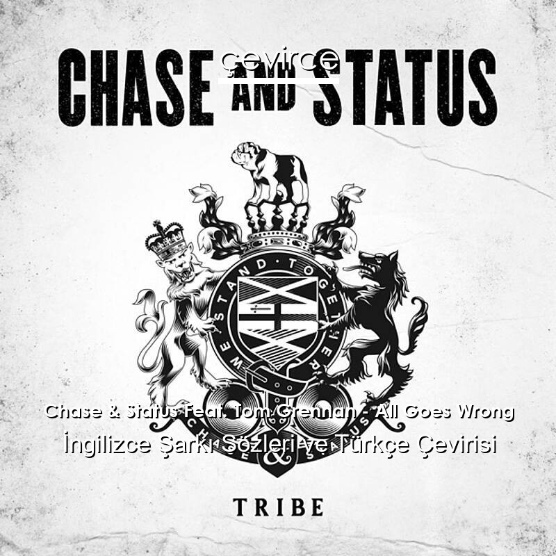 Chase & Status Feat. Tom Grennan – All Goes Wrong İngilizce Sözleri Türkçe Anlamları