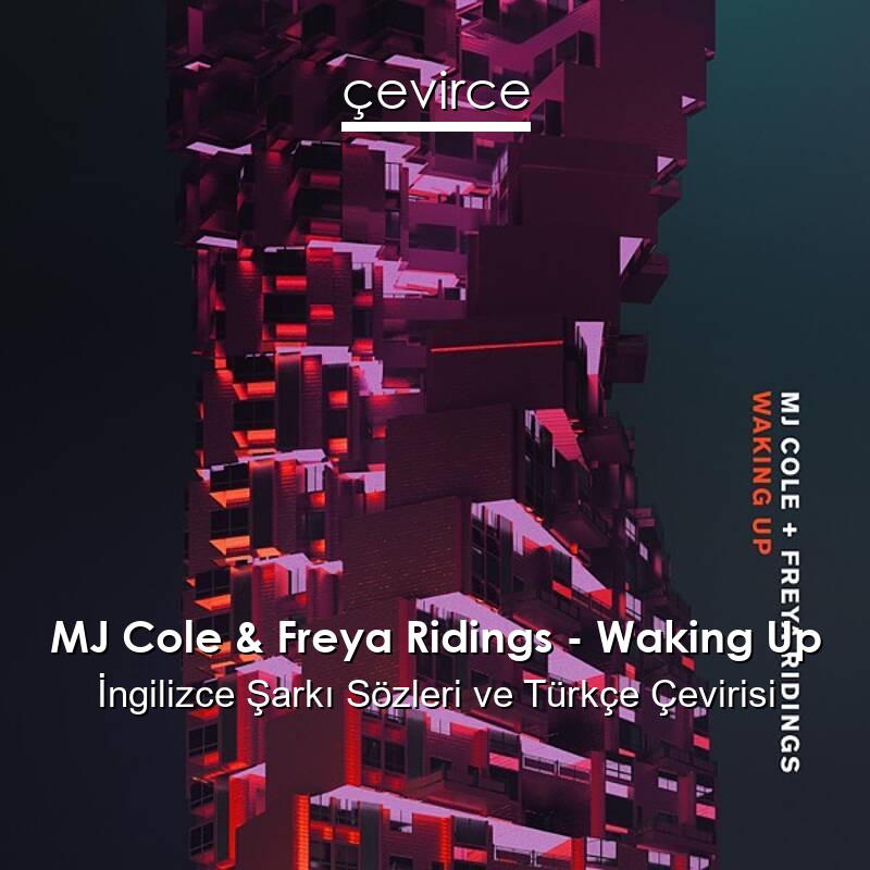 MJ Cole & Freya Ridings – Waking Up İngilizce Sözleri Türkçe Anlamları