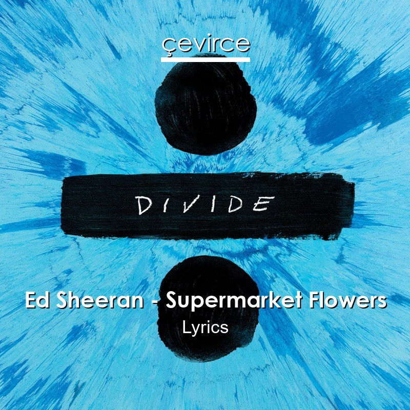 Ed Sheeran – Supermarket Flowers Lyrics