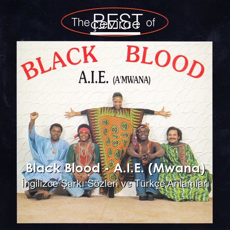 Black Blood – A.I.E. (Mwana)  Sözleri Türkçe Anlamları
