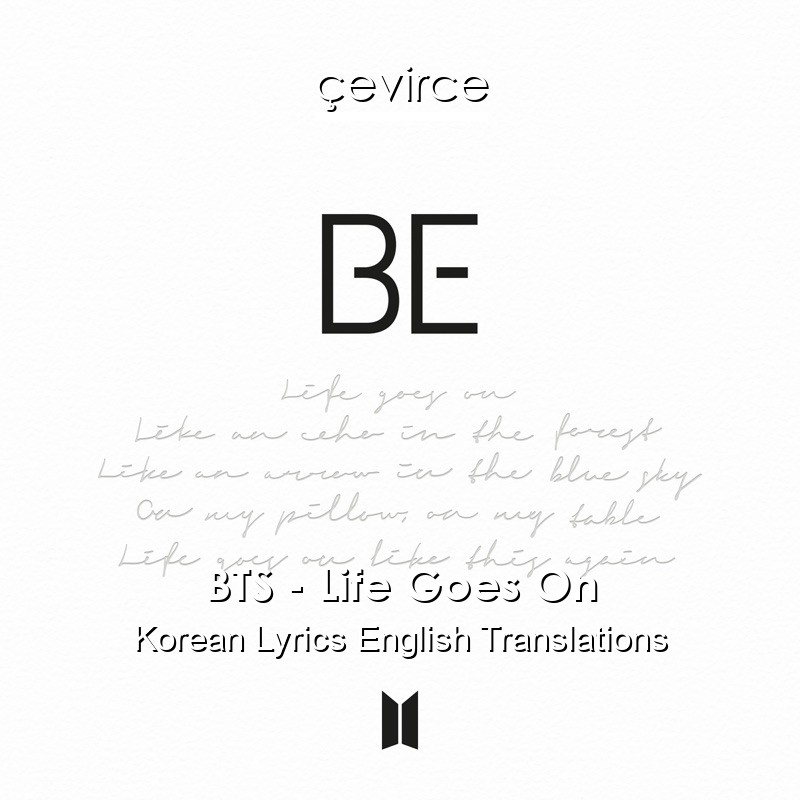 BTS Life Goes On English Lyrics Translation #kpop #btsedit #btsarmy #G