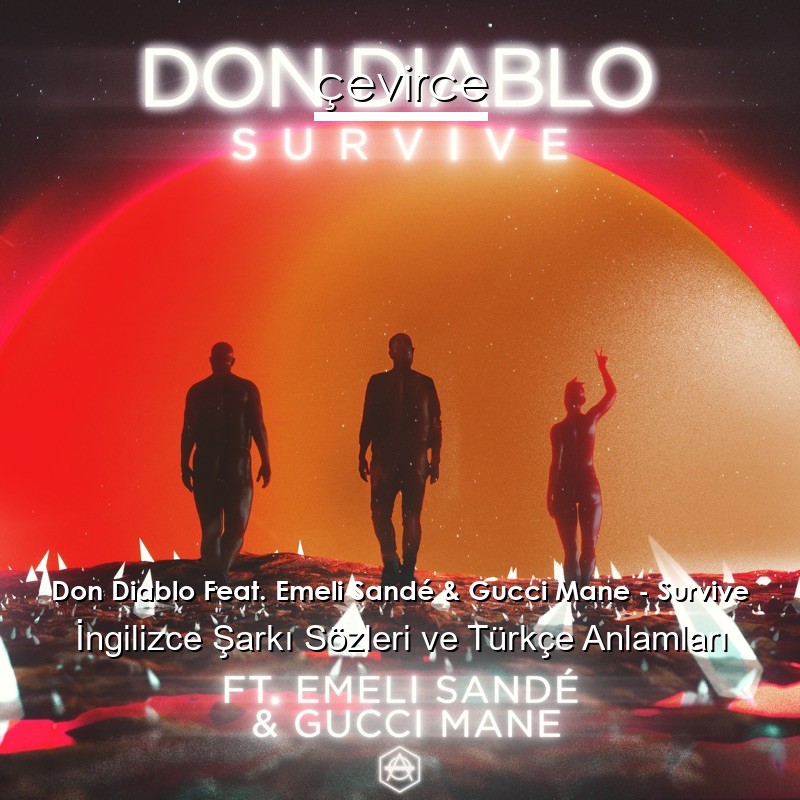 Don Diablo Feat. Emeli Sandé & Gucci Mane – Survive İngilizce Sözleri Türkçe Anlamları