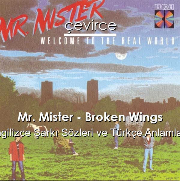 Mr. Mister – Broken Wings İngilizce Sözleri Türkçe Anlamları