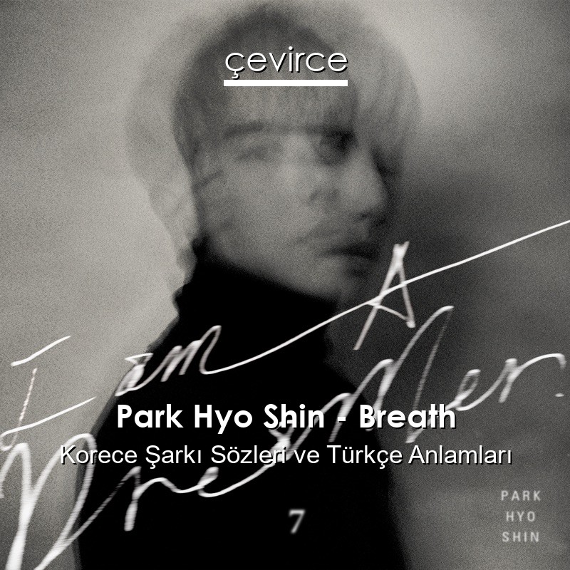 Park Hyo Shin – Breath Korece Sözleri Türkçe Anlamları