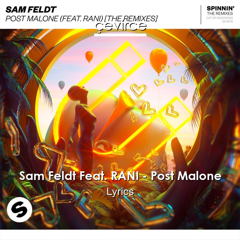 Sam Feldt Feat. RANI – Post Malone Lyrics