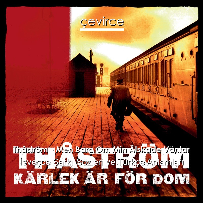 Thåström – Men Bara Om Min Älskade Väntar İsveçce Sözleri Türkçe Anlamları