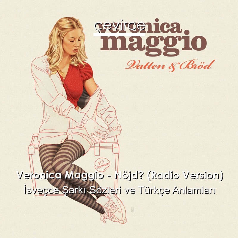 Veronica Maggio – Nöjd? (Radio Version) İsveçce Sözleri Türkçe Anlamları