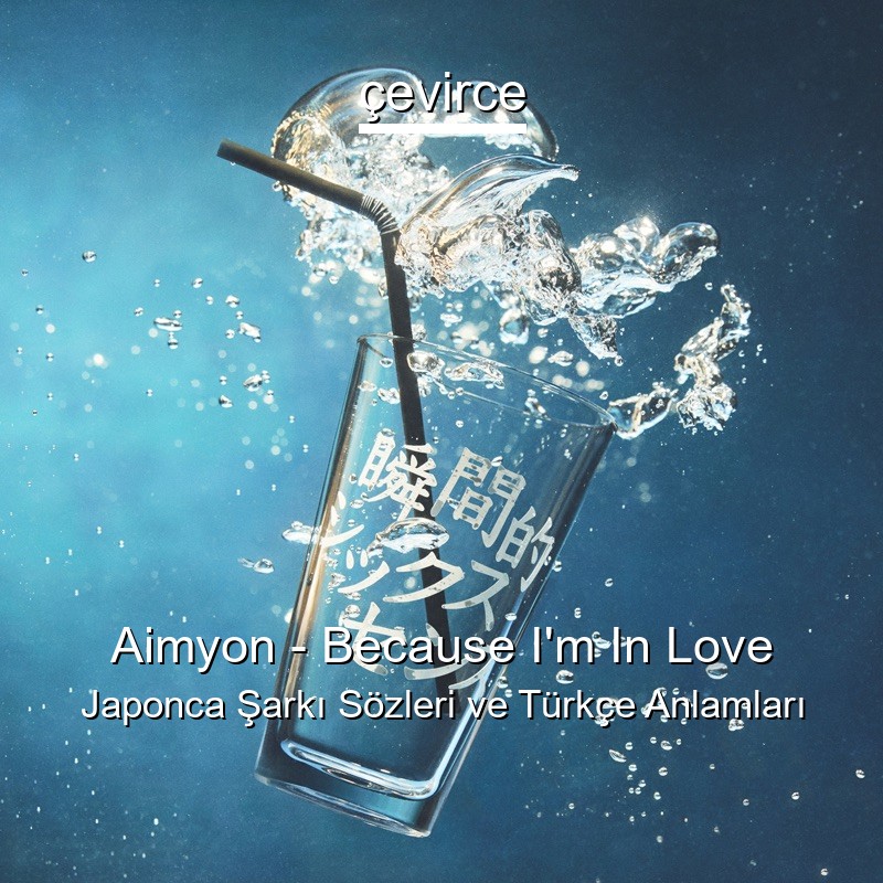 Aimyon – Because I’m In Love Japonca Şarkı Sözleri Türkçe Anlamları