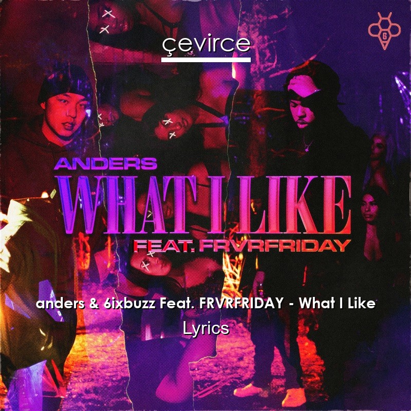 anders & 6ixbuzz Feat. FRVRFRIDAY – What I Like Lyrics