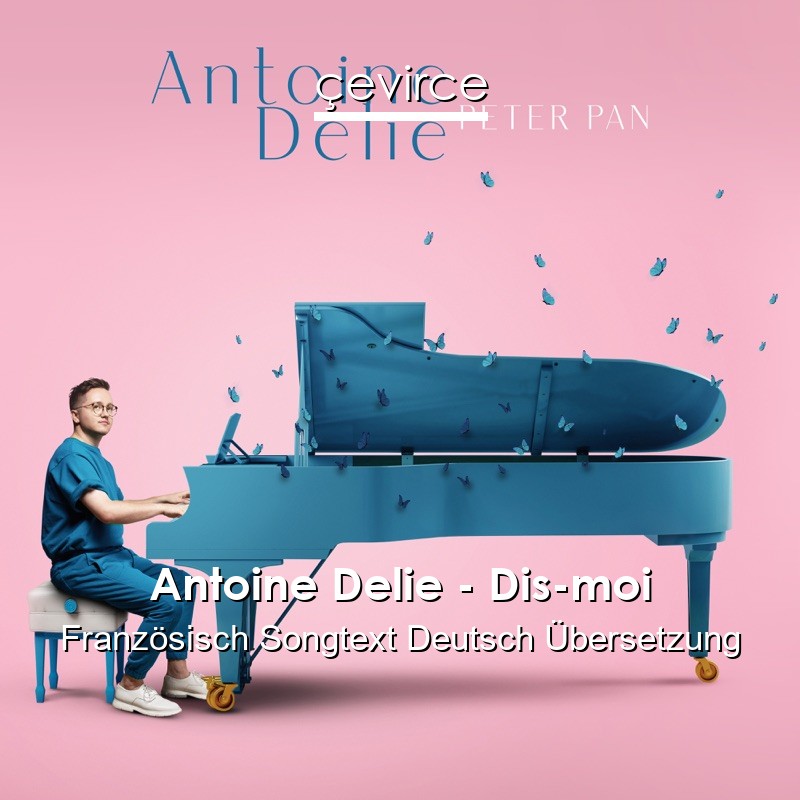 Antoine Delie – Dis-moi Französisch Songtext Deutsch Übersetzung