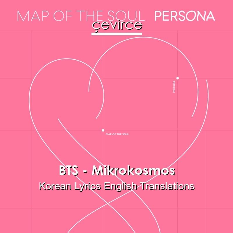 BTS – Mikrokosmos Korean Lyrics English Translations
