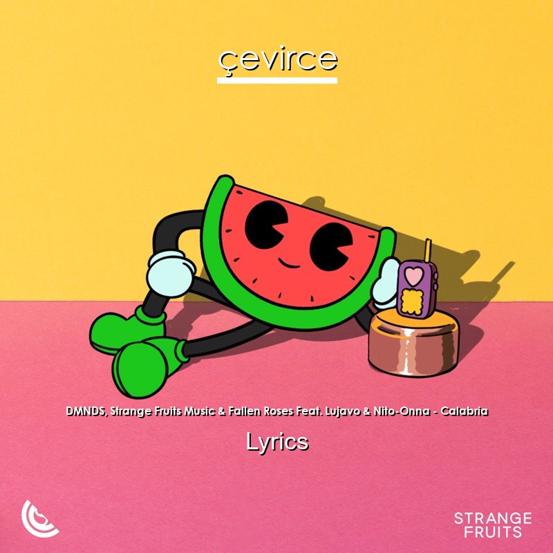 DMNDS, Strange Fruits Music & Fallen Roses Feat. Lujavo & Nito-Onna – Calabria Lyrics