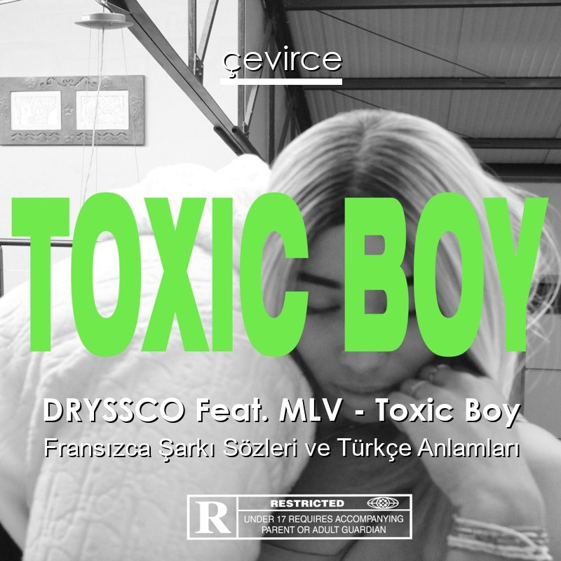 DRYSSCO Feat. MLV – Toxic Boy Fransızca Şarkı Sözleri Türkçe Anlamları