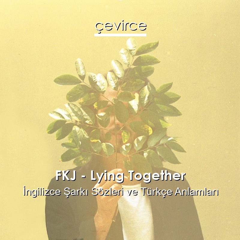 FKJ – Lying Together İngilizce Şarkı Sözleri Türkçe Anlamları