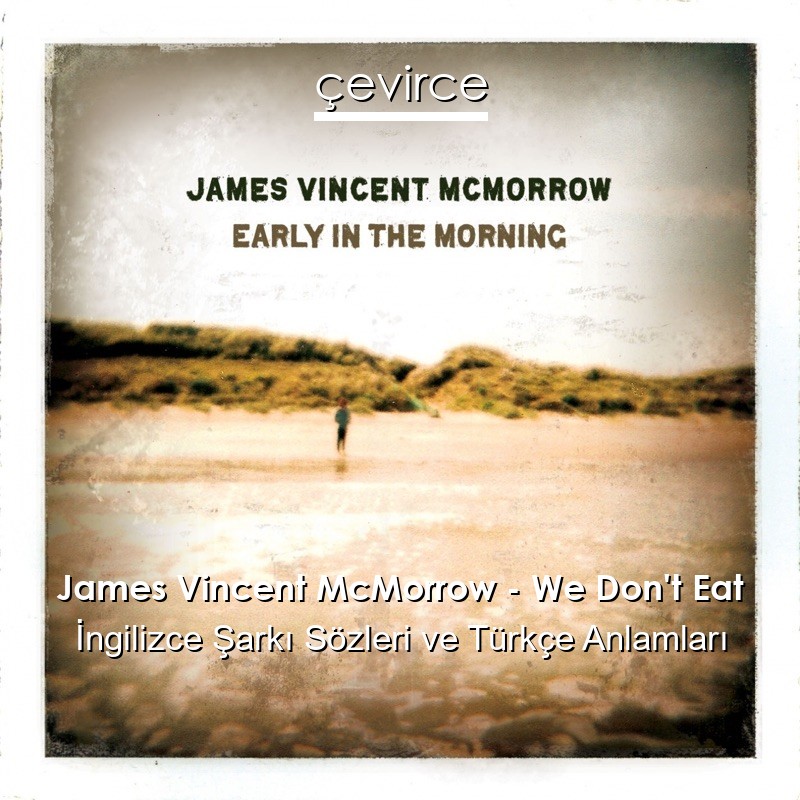 James Vincent McMorrow – We Don’t Eat İngilizce Şarkı Sözleri Türkçe Anlamları