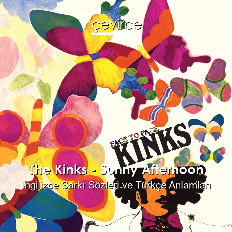 The Kinks – Sunny Afternoon İngilizce Şarkı Sözleri Türkçe Anlamları