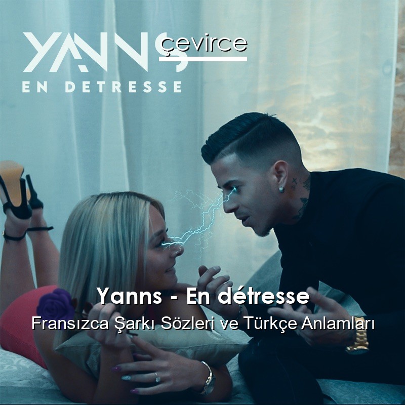 Yanns – En détresse Fransızca Şarkı Sözleri Türkçe Anlamları
