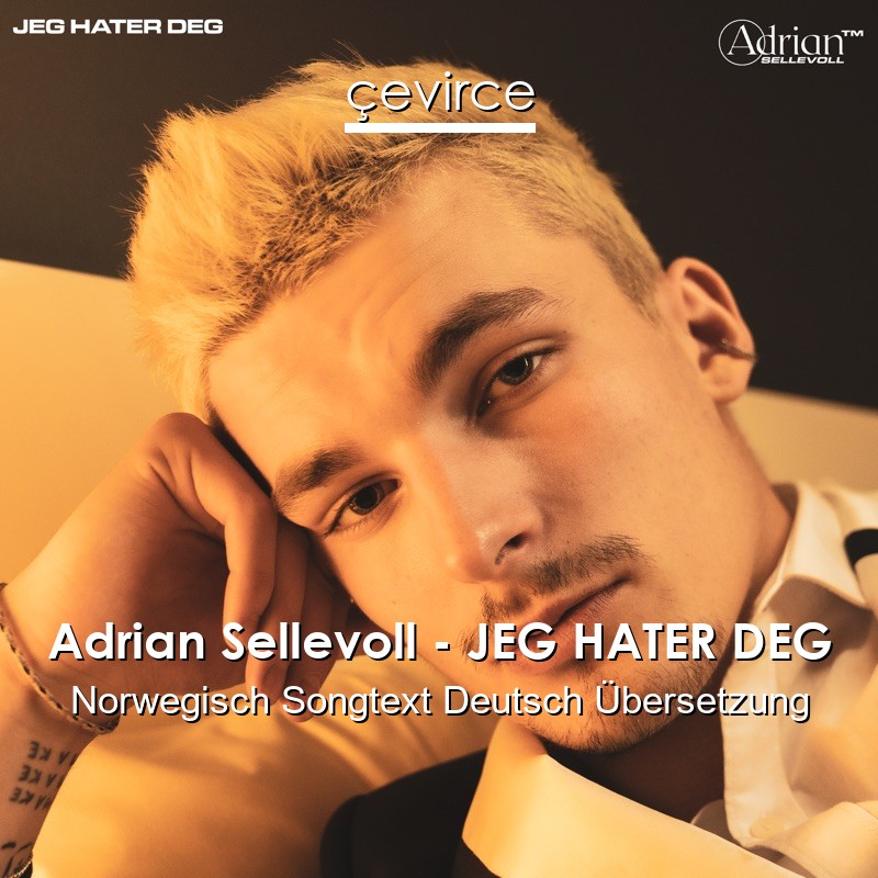 Adrian Sellevoll – JEG HATER DEG Norwegisch Songtext Deutsch Übersetzung