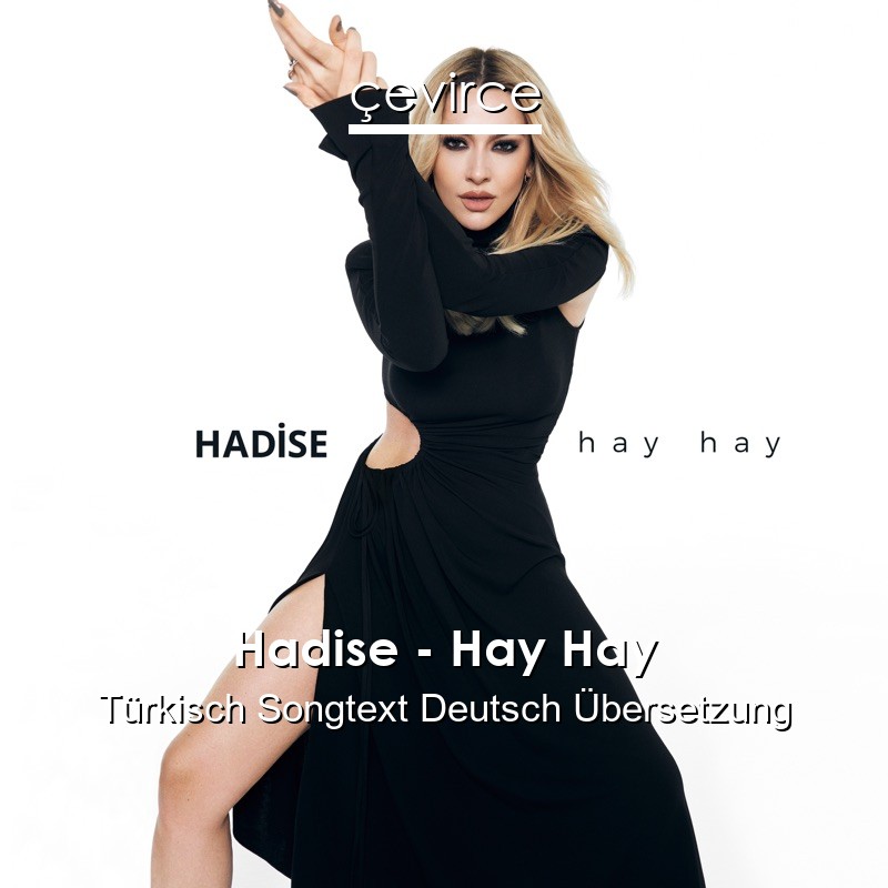 Hadise – Hay Hay Türkisch Songtext Deutsch Übersetzung