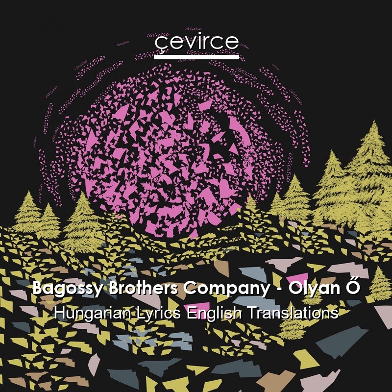 Bagossy Brothers Company – Olyan Ő Hungarian Lyrics English Translations