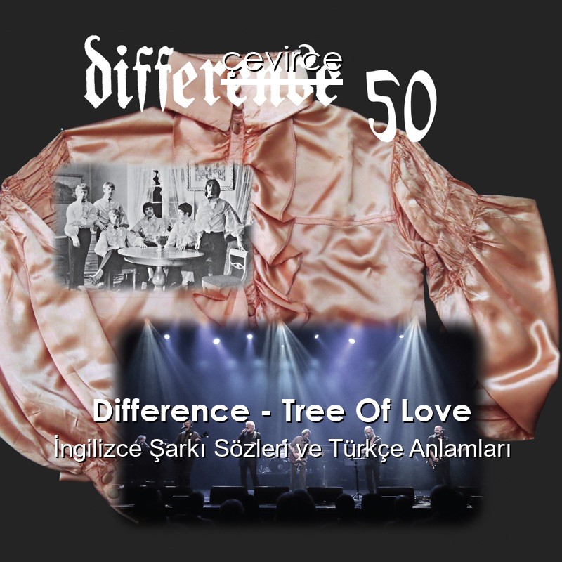 Difference – Tree Of Love İngilizce Şarkı Sözleri Türkçe Anlamları