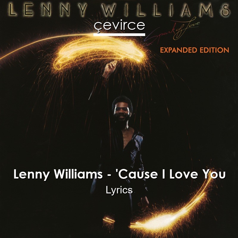 Lenny Williams – ‘Cause I Love You Lyrics