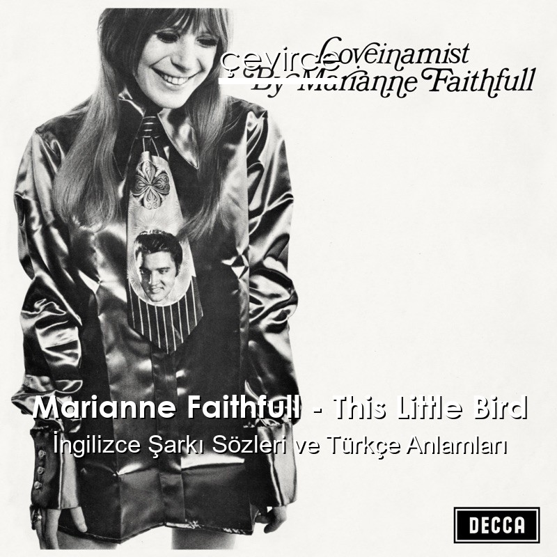 Marianne Faithfull – This Little Bird İngilizce Şarkı Sözleri Türkçe Anlamları