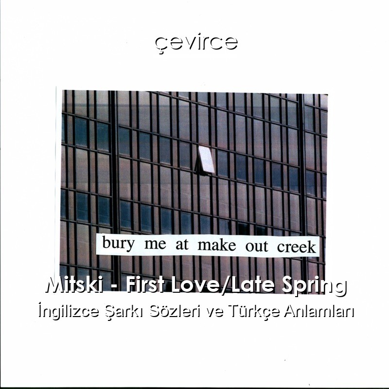 Mitski – First Love/Late Spring İngilizce Şarkı Sözleri Türkçe Anlamları