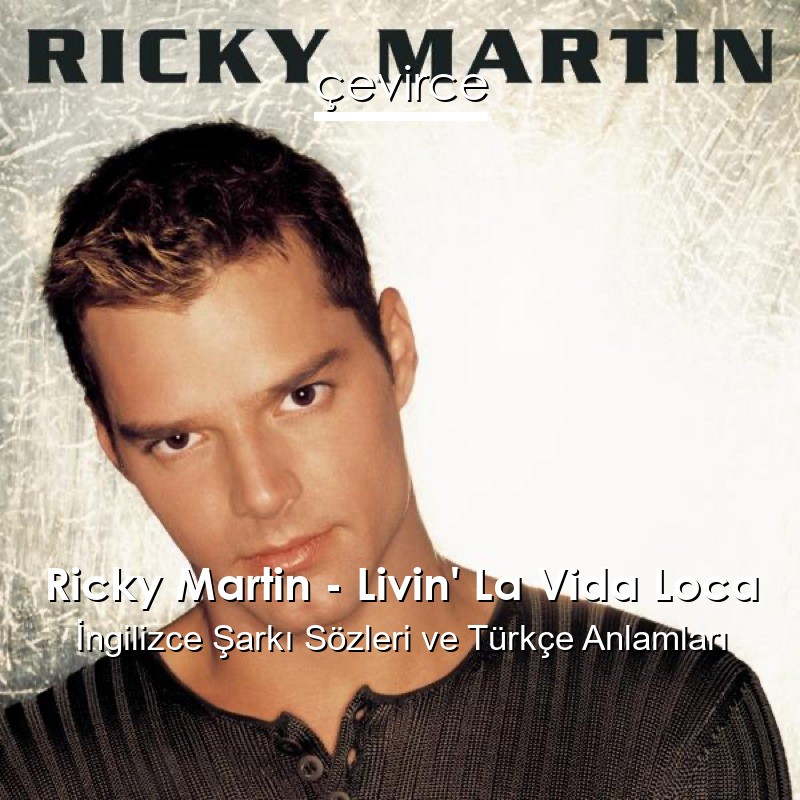 Ricky Martin – Livin’ La Vida Loca İngilizce Şarkı Sözleri Türkçe Anlamları