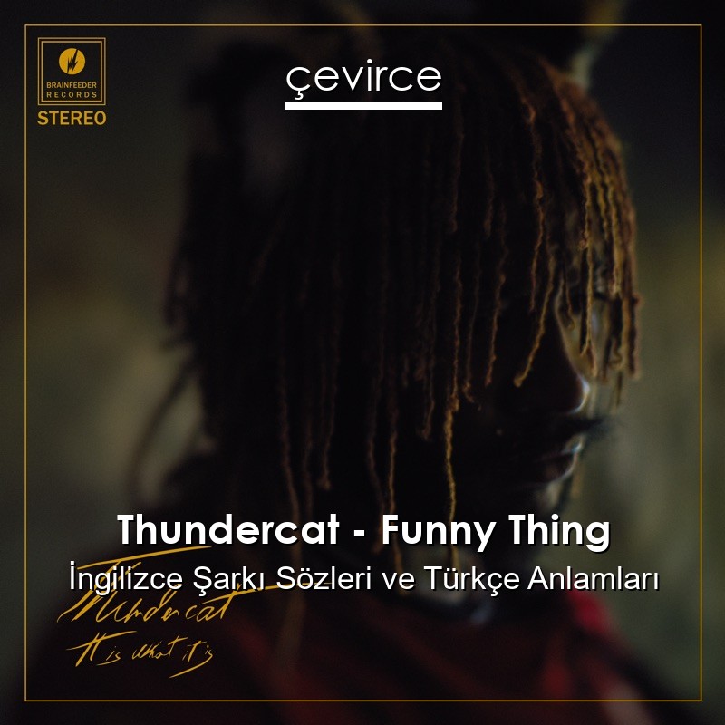 Thundercat – Funny Thing İngilizce Şarkı Sözleri Türkçe Anlamları