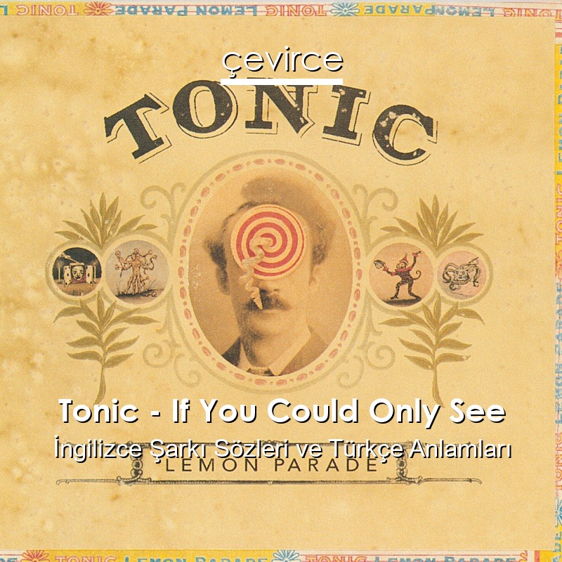 Tonic – If You Could Only See İngilizce Şarkı Sözleri Türkçe Anlamları