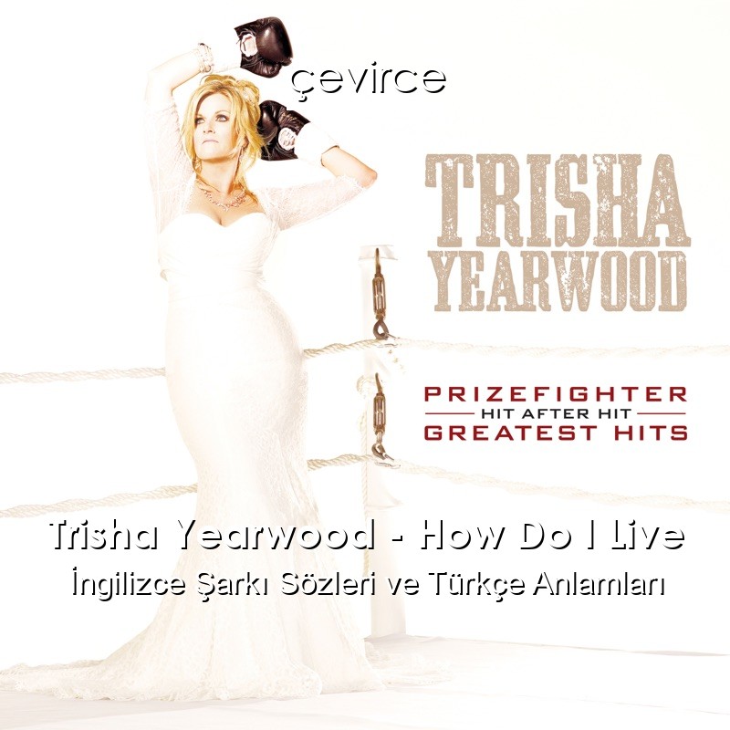 Trisha Yearwood – How Do I Live İngilizce Şarkı Sözleri Türkçe Anlamları