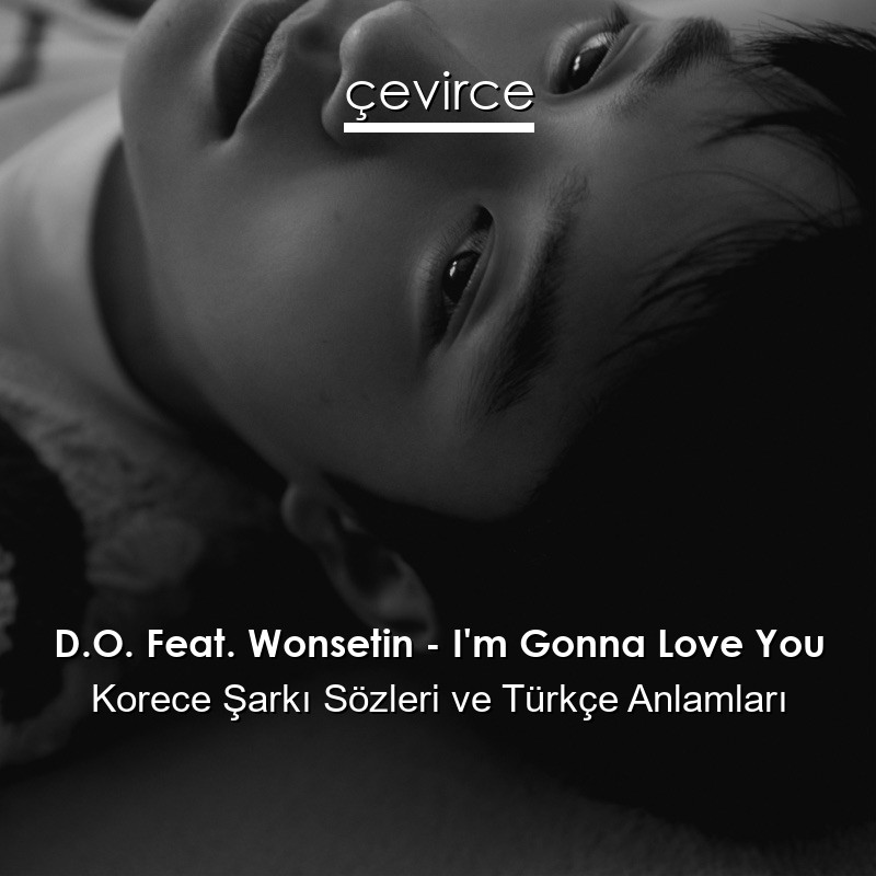 D.O. Feat. Wonsetin – I’m Gonna Love You Korece Şarkı Sözleri Türkçe Anlamları