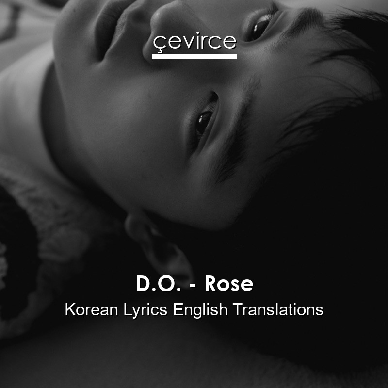 D.O. – Rose Korean Lyrics English Translations