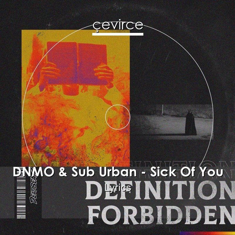 DNMO & Sub Urban – Sick Of You Lyrics