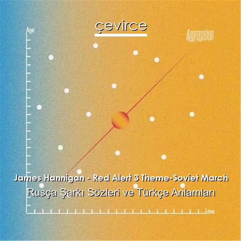 James Hannigan – Red Alert 3 Theme-Soviet March Rusça Şarkı Sözleri Türkçe Anlamları