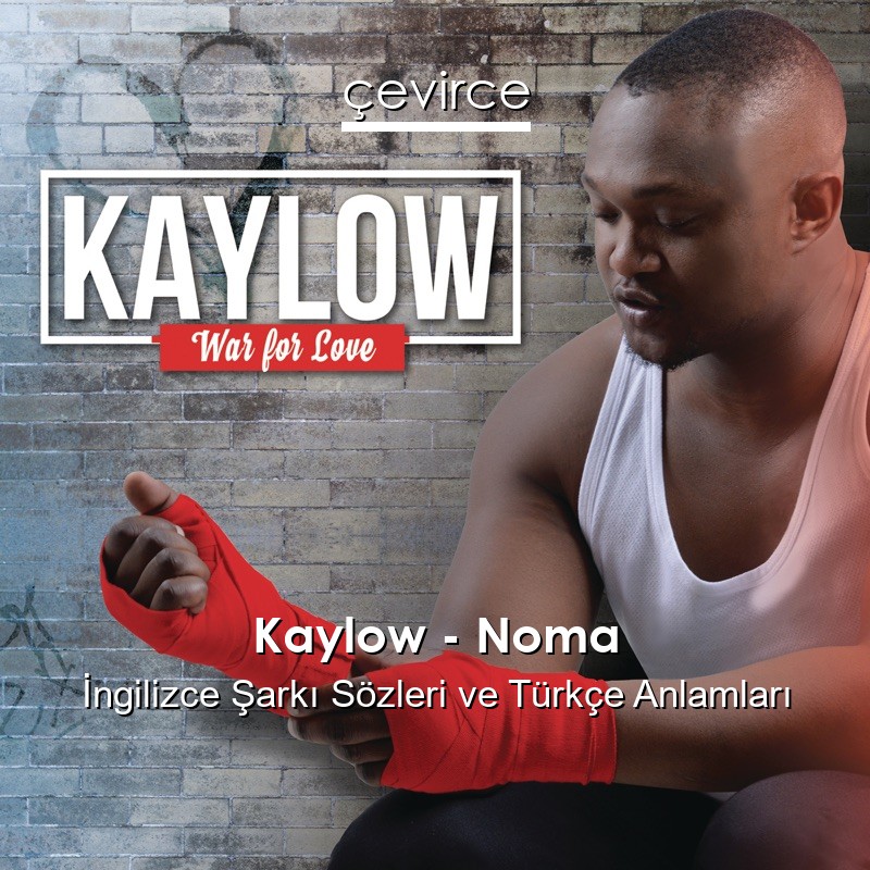 Kaylow – Noma İngilizce Şarkı Sözleri Türkçe Anlamları