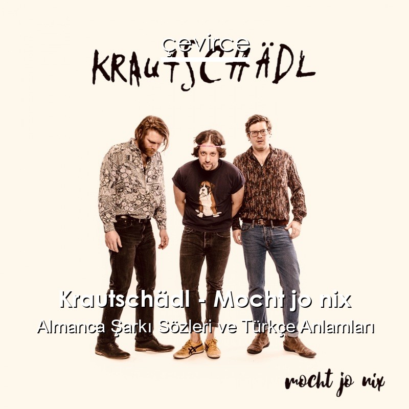 Krautschädl – Mocht jo nix Almanca Şarkı Sözleri Türkçe Anlamları