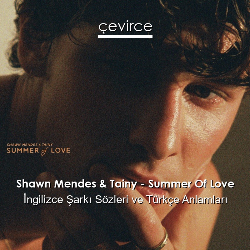 Shawn Mendes & Tainy – Summer Of Love İngilizce Şarkı Sözleri Türkçe Anlamları
