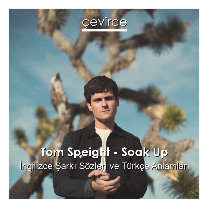 Tom Speight – Soak Up İngilizce Şarkı Sözleri Türkçe Anlamları