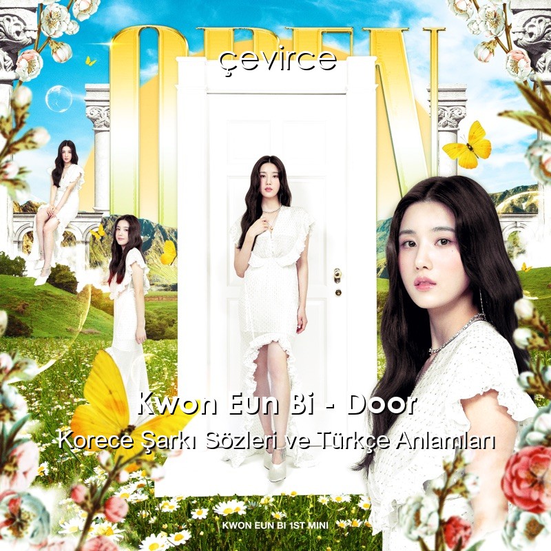 Kwon Eun Bi – Door Korece Şarkı Sözleri Türkçe Anlamları
